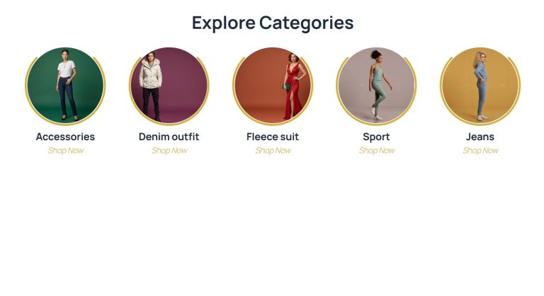 Elegant Circle Layout